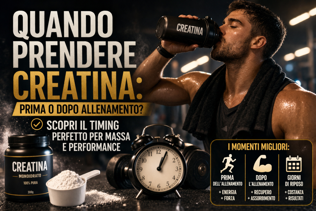 quando prendere creatina
